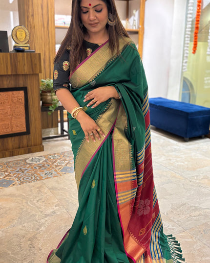 Katan silk saree