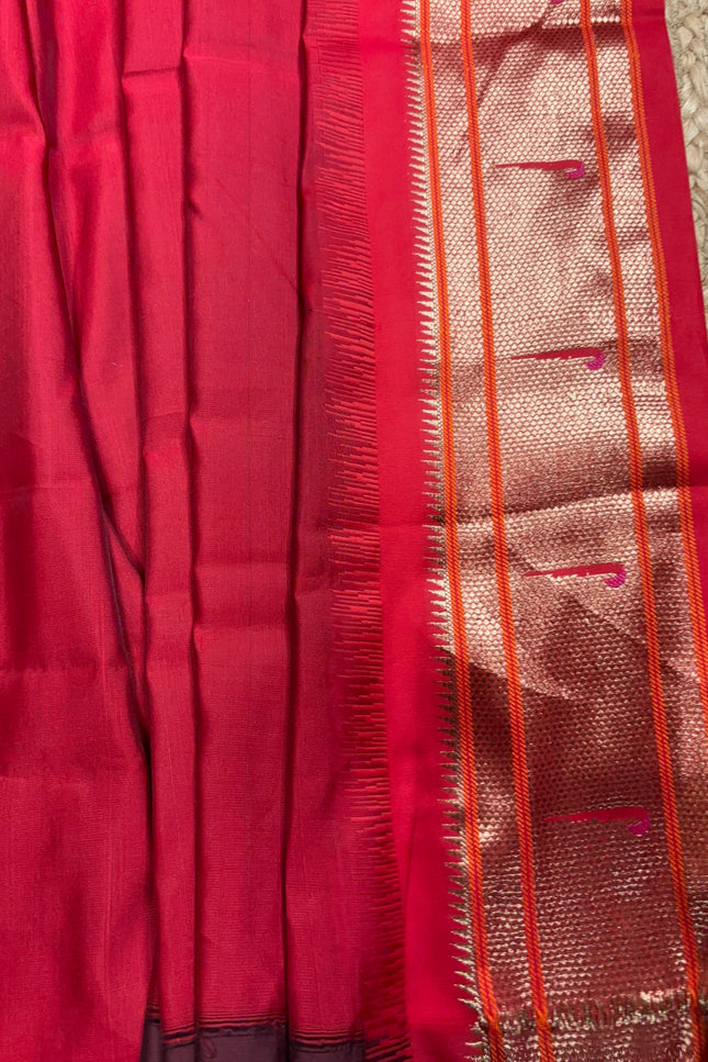Semi katan silk saree