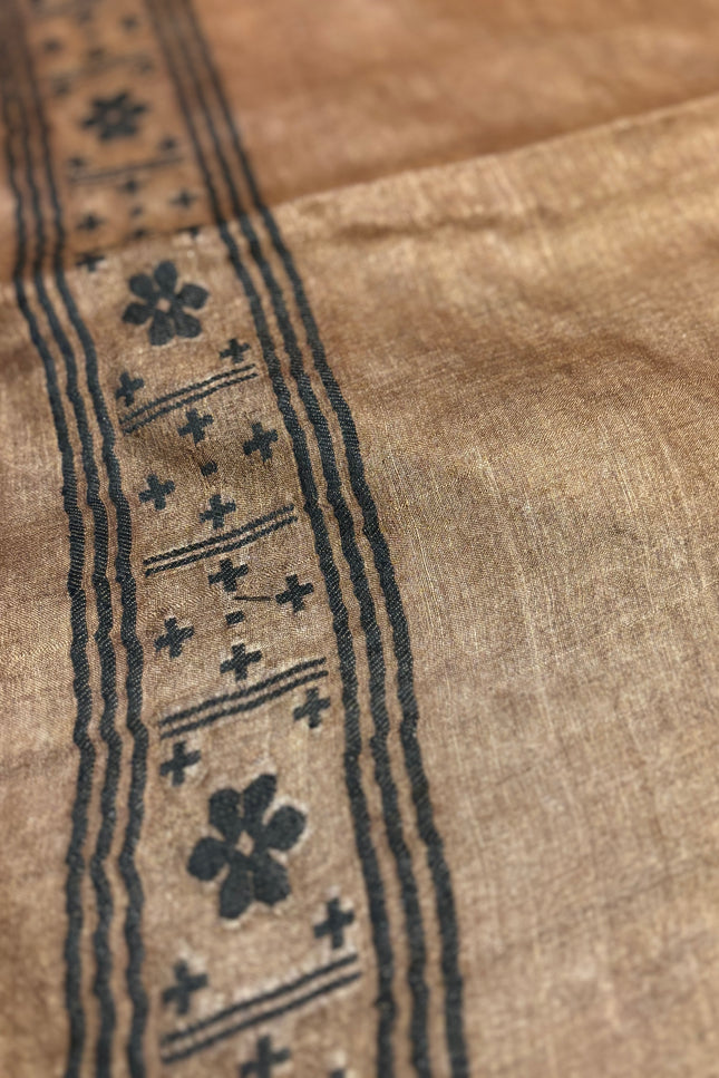 Pure tussar saree