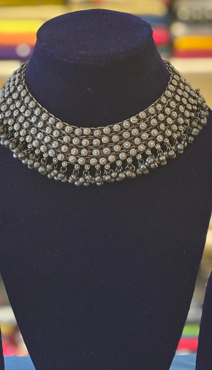 Silver Replica Neckpiece