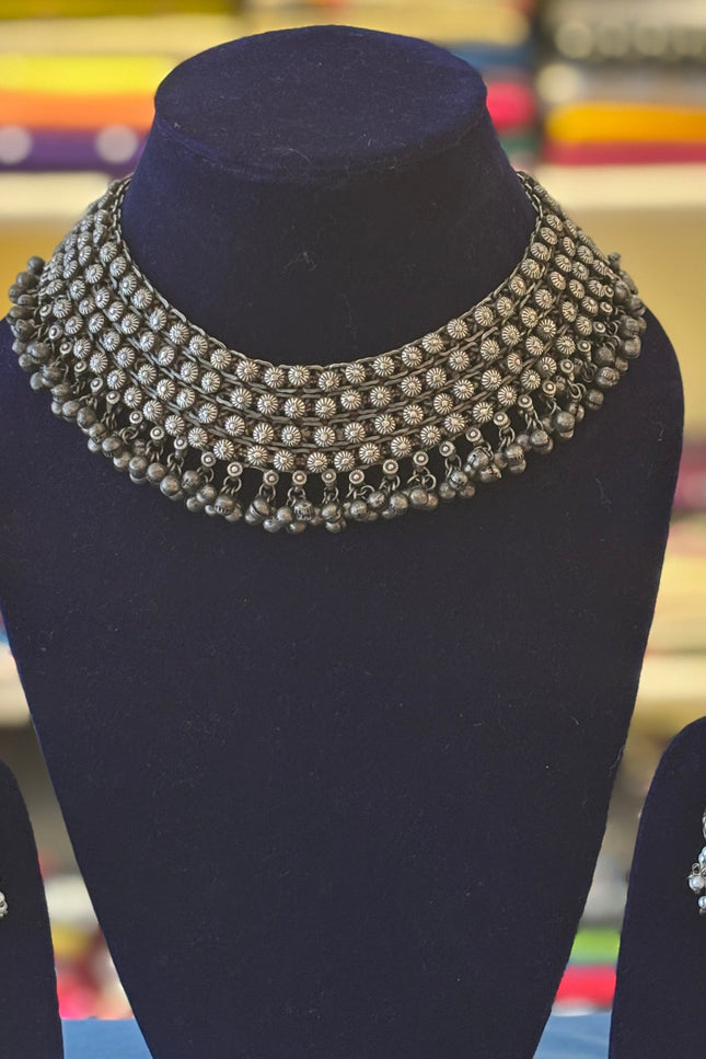 Silver Replica Neckpiece