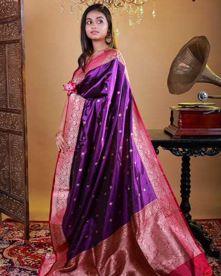 Pure katan silk saree