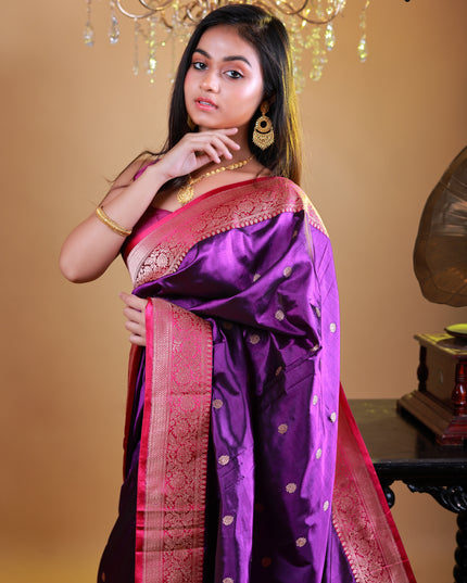 Pure katan silk saree
